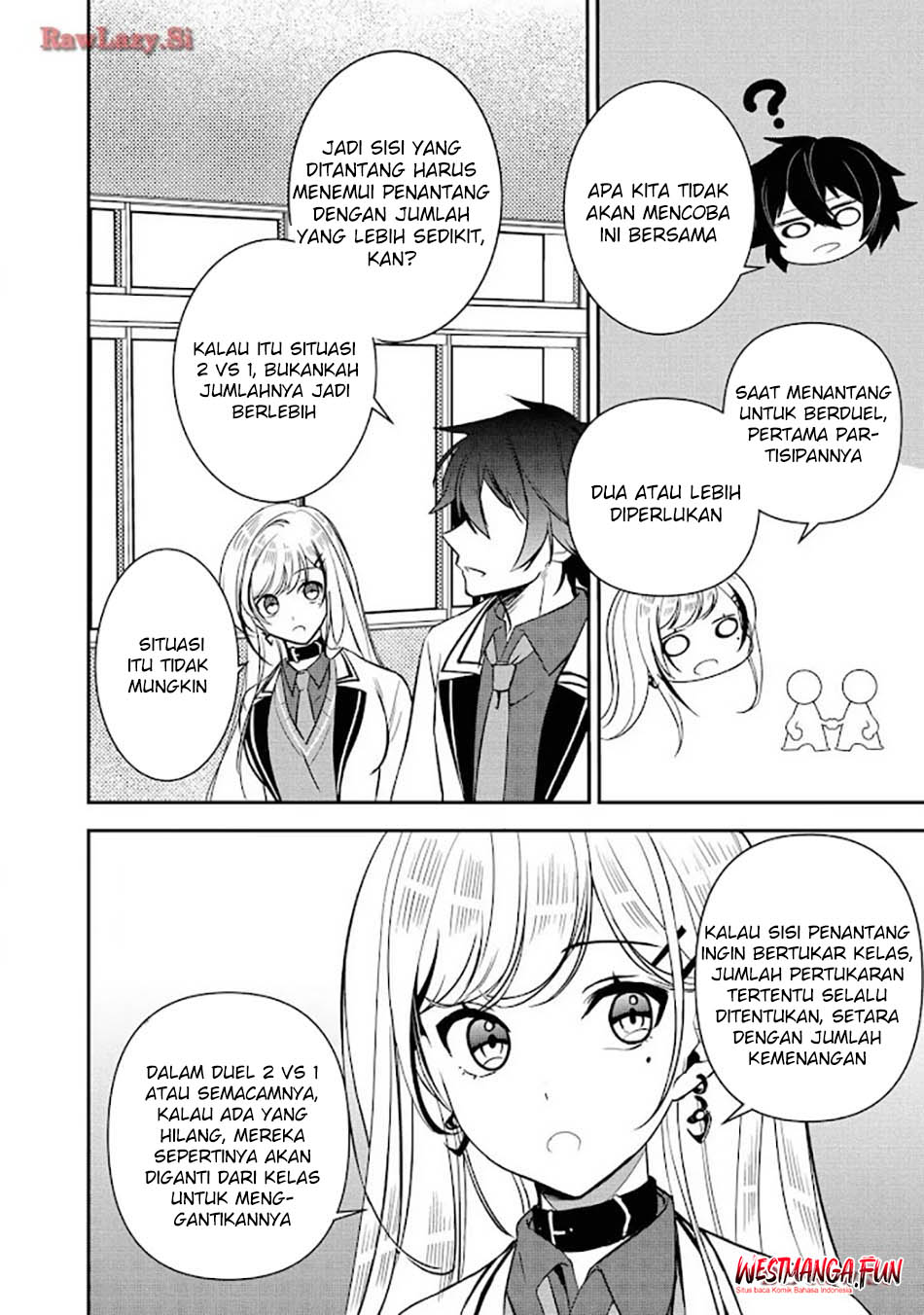 Tensei Maou no Yuusha Gakuen Musou Chapter 06 Gambar 19