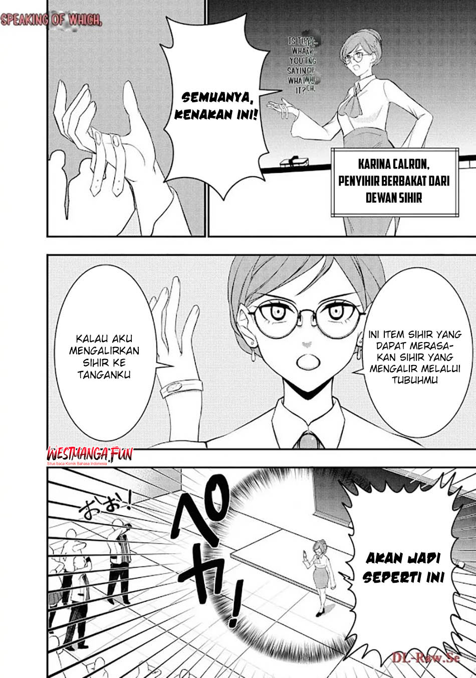 Tensei Maou no Yuusha Gakuen Musou Chapter 06 Gambar 21