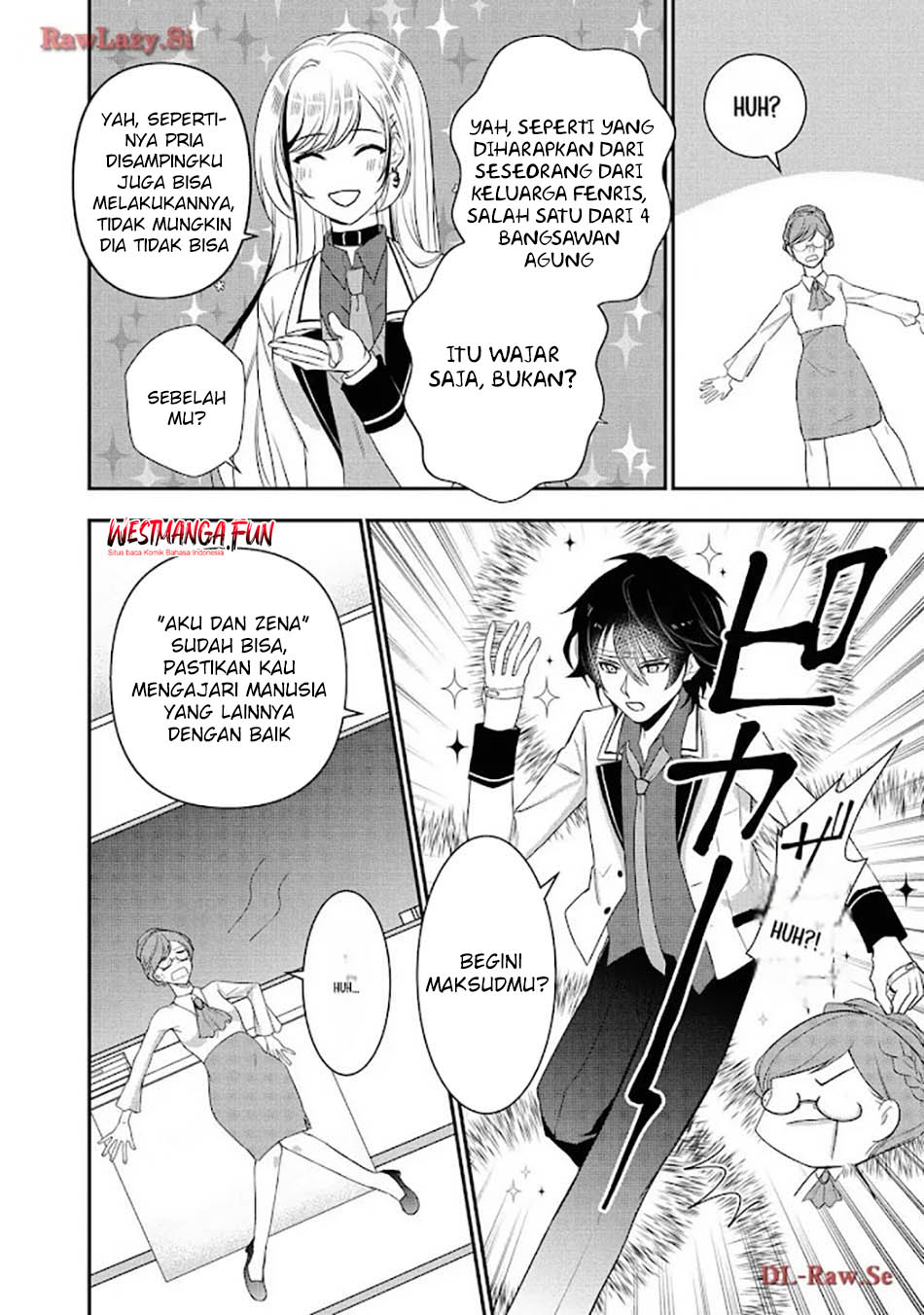 Tensei Maou no Yuusha Gakuen Musou Chapter 06 Gambar 23