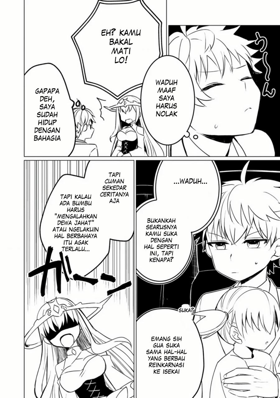 Tensei Saki ga Zannen Ouji Datta Ken: Ima wa Fukkin 1-kai mo Dekinai kedo Yasete Isekai Sukuimasu Chapter 01.2 Gambar 7