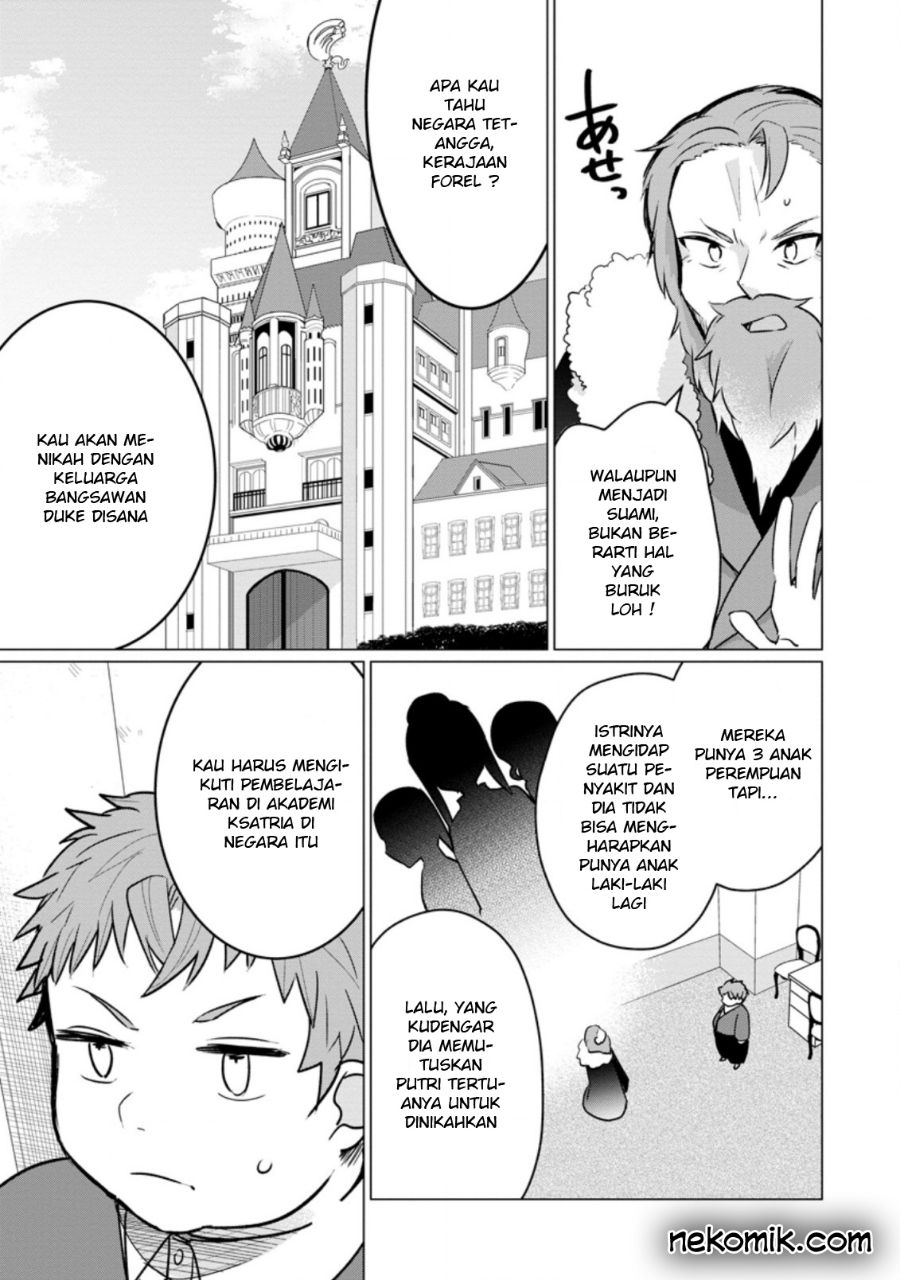Tensei Saki ga Zannen Ouji Datta Ken: Ima wa Fukkin 1-kai mo Dekinai kedo Yasete Isekai Sukuimasu Chapter 03.1 Gambar 4