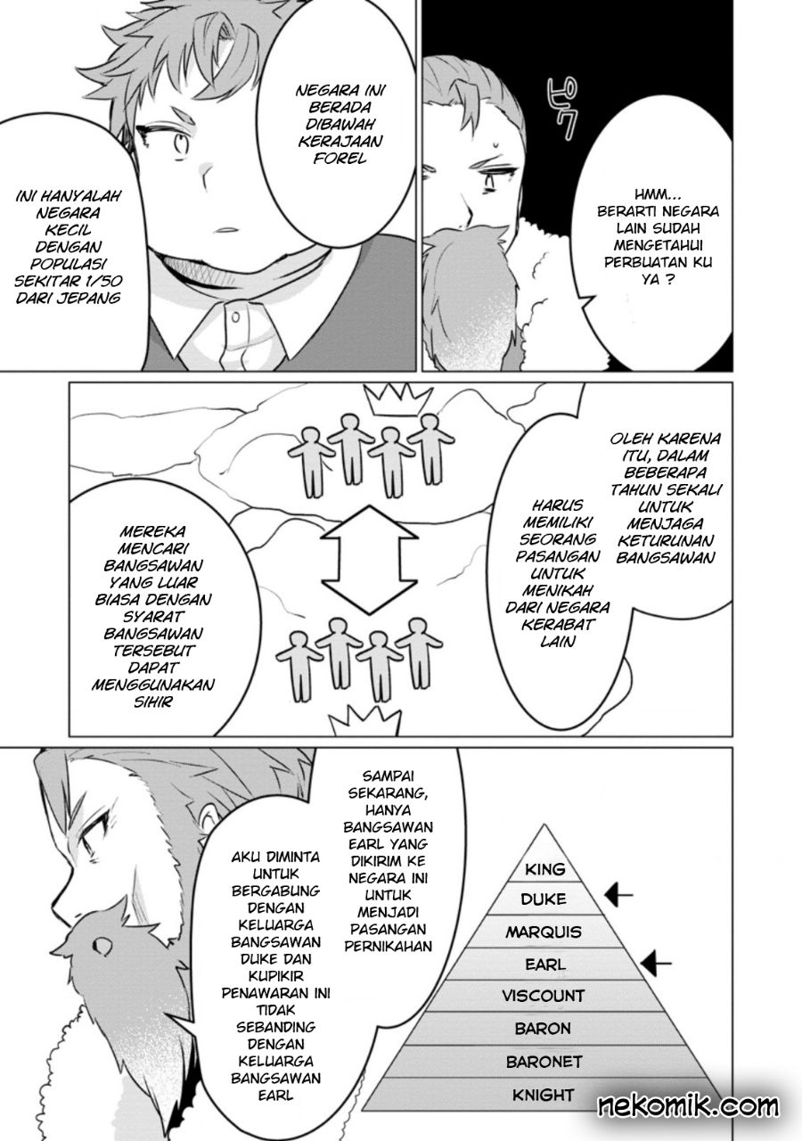 Tensei Saki ga Zannen Ouji Datta Ken: Ima wa Fukkin 1-kai mo Dekinai kedo Yasete Isekai Sukuimasu Chapter 03.1 Gambar 6