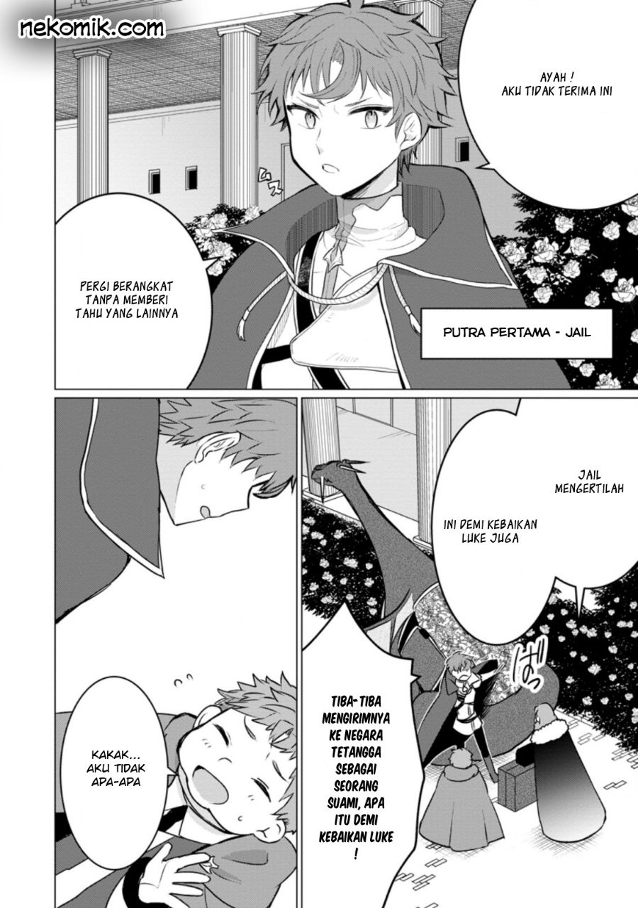 Tensei Saki ga Zannen Ouji Datta Ken: Ima wa Fukkin 1-kai mo Dekinai kedo Yasete Isekai Sukuimasu Chapter 03.1 Gambar 11