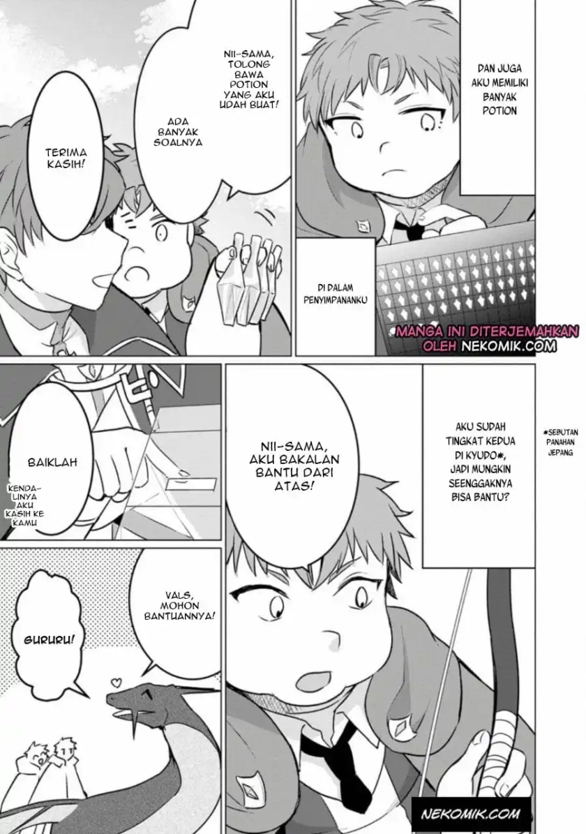 Tensei Saki ga Zannen Ouji Datta Ken: Ima wa Fukkin 1-kai mo Dekinai kedo Yasete Isekai Sukuimasu Chapter 03.3 Gambar 2