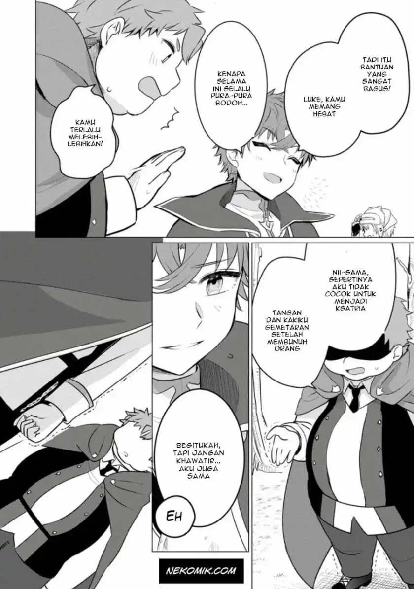 Tensei Saki ga Zannen Ouji Datta Ken: Ima wa Fukkin 1-kai mo Dekinai kedo Yasete Isekai Sukuimasu Chapter 03.3 Gambar 8