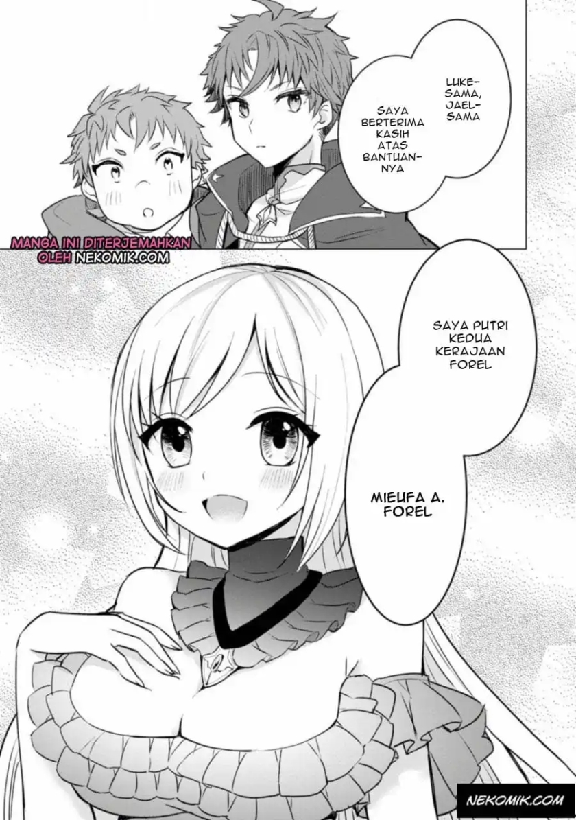 Tensei Saki ga Zannen Ouji Datta Ken: Ima wa Fukkin 1-kai mo Dekinai kedo Yasete Isekai Sukuimasu Chapter 03.3 Gambar 11