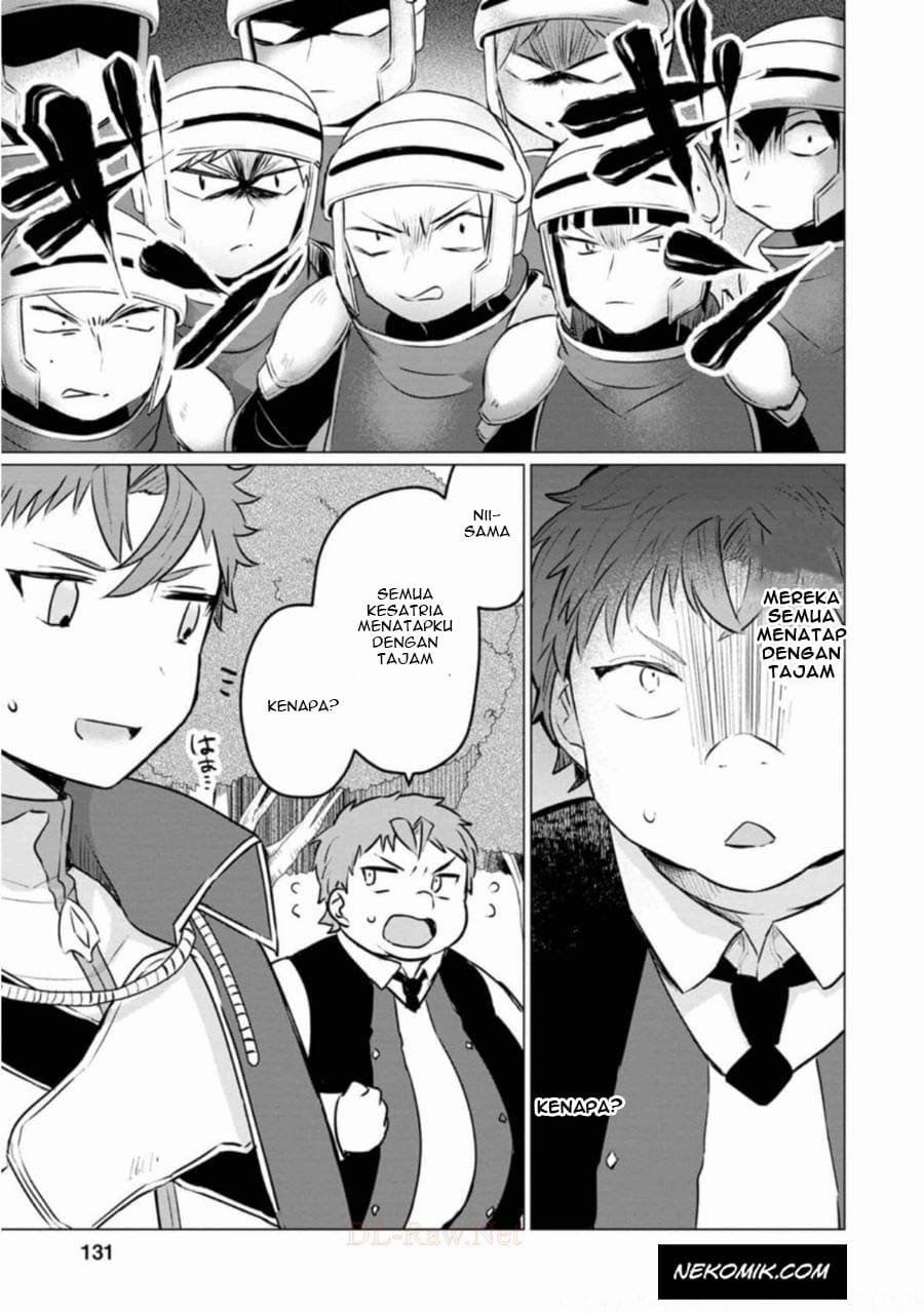Tensei Saki ga Zannen Ouji Datta Ken: Ima wa Fukkin 1-kai mo Dekinai kedo Yasete Isekai Sukuimasu Chapter 05 Gambar 4