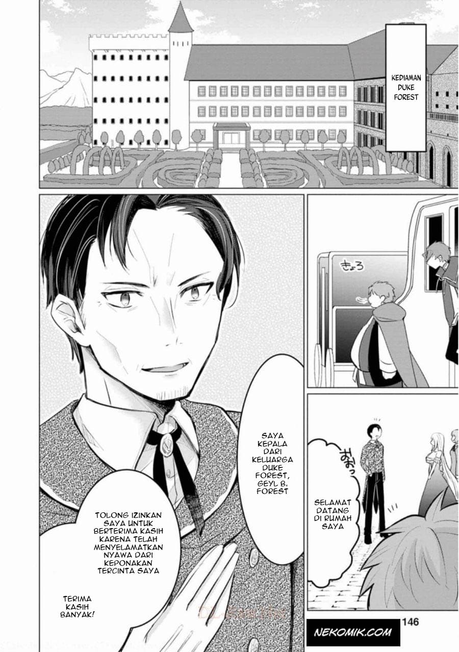 Tensei Saki ga Zannen Ouji Datta Ken: Ima wa Fukkin 1-kai mo Dekinai kedo Yasete Isekai Sukuimasu Chapter 05 Gambar 18