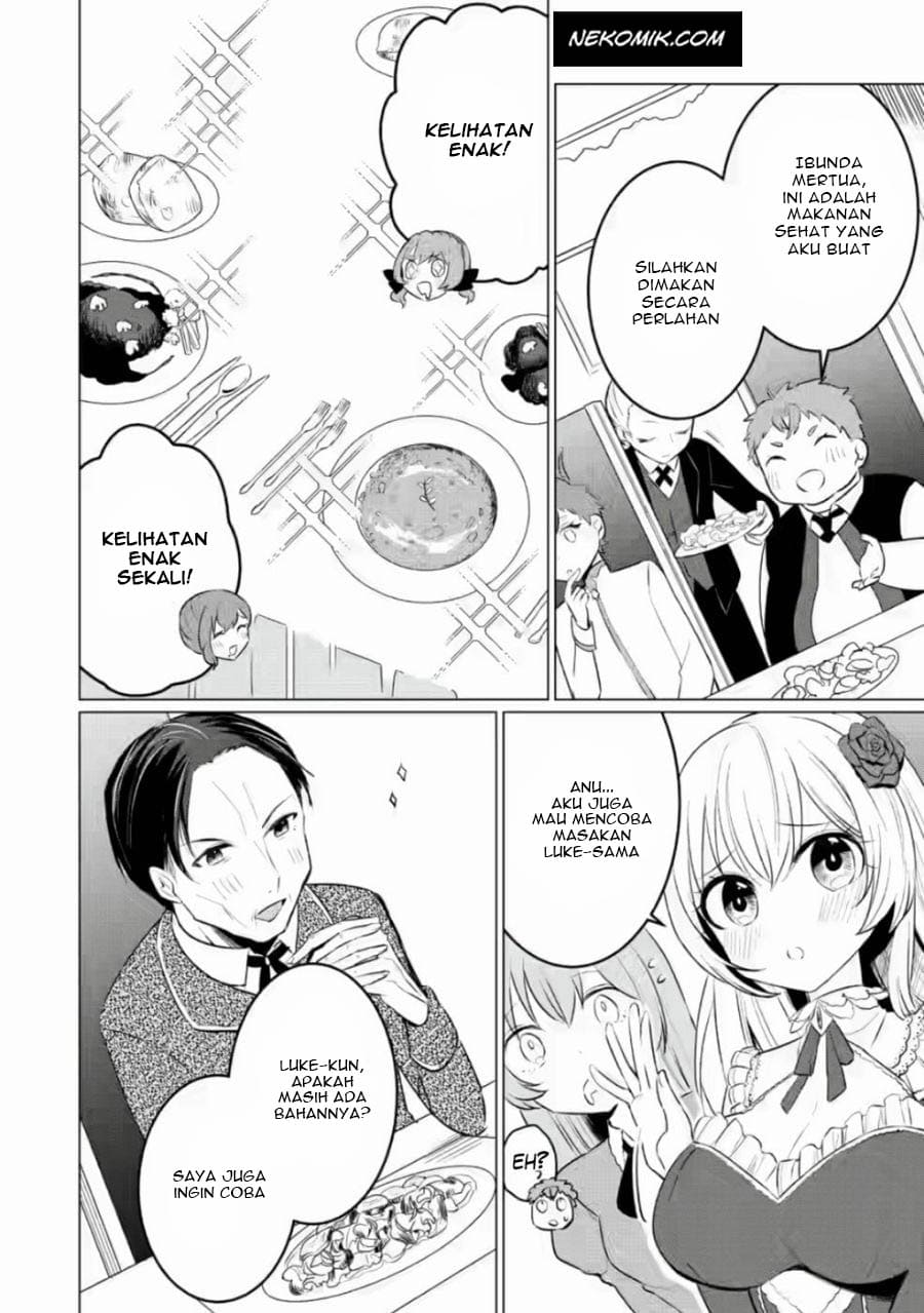 Tensei Saki ga Zannen Ouji Datta Ken: Ima wa Fukkin 1-kai mo Dekinai kedo Yasete Isekai Sukuimasu Chapter 06 Gambar 25