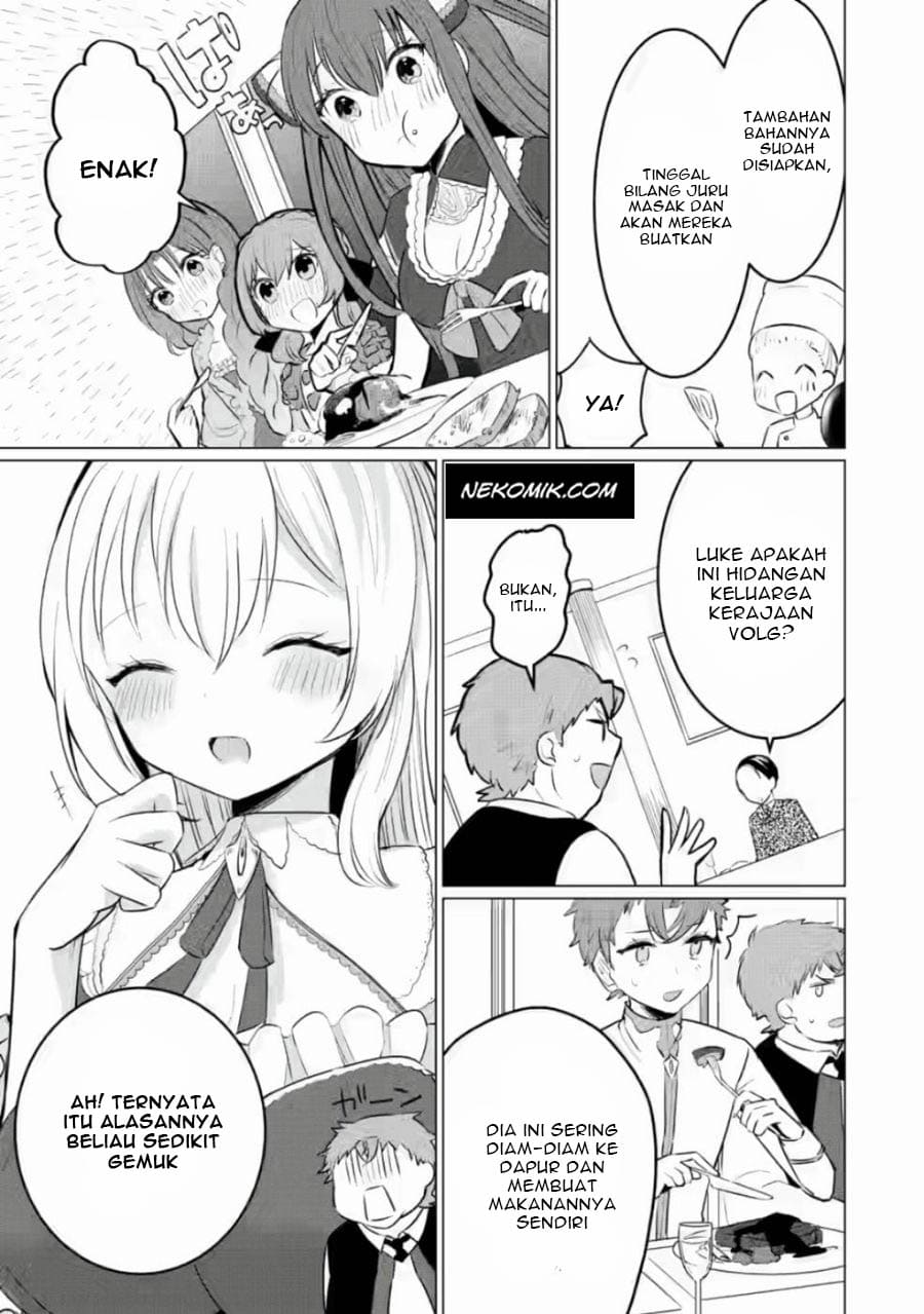 Tensei Saki ga Zannen Ouji Datta Ken: Ima wa Fukkin 1-kai mo Dekinai kedo Yasete Isekai Sukuimasu Chapter 06 Gambar 26