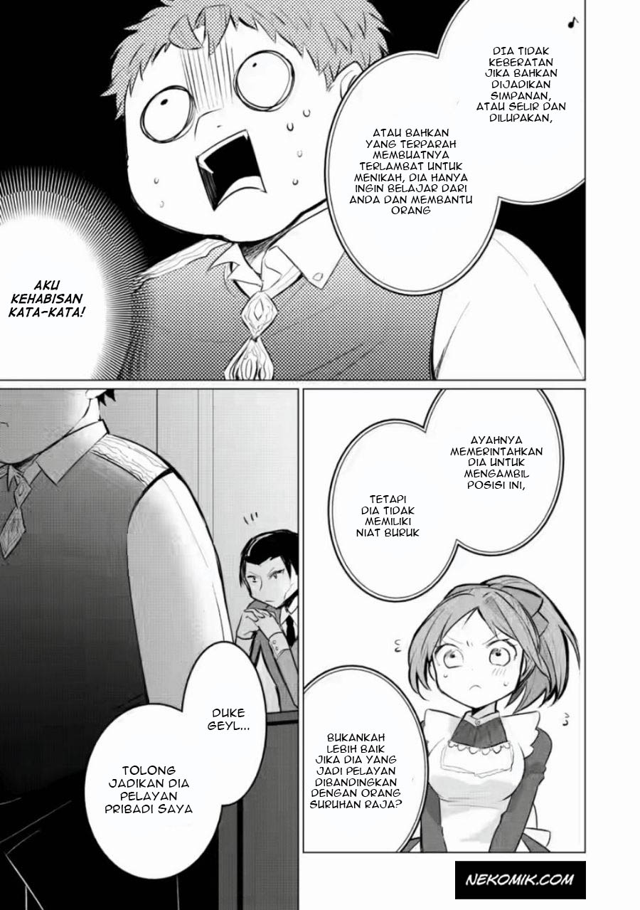Tensei Saki ga Zannen Ouji Datta Ken: Ima wa Fukkin 1-kai mo Dekinai kedo Yasete Isekai Sukuimasu Chapter 07 Gambar 26