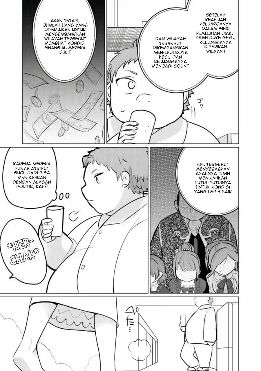 Tensei Saki ga Zannen Ouji Datta Ken: Ima wa Fukkin 1-kai mo Dekinai kedo Yasete Isekai Sukuimasu Chapter 08 Gambar 26