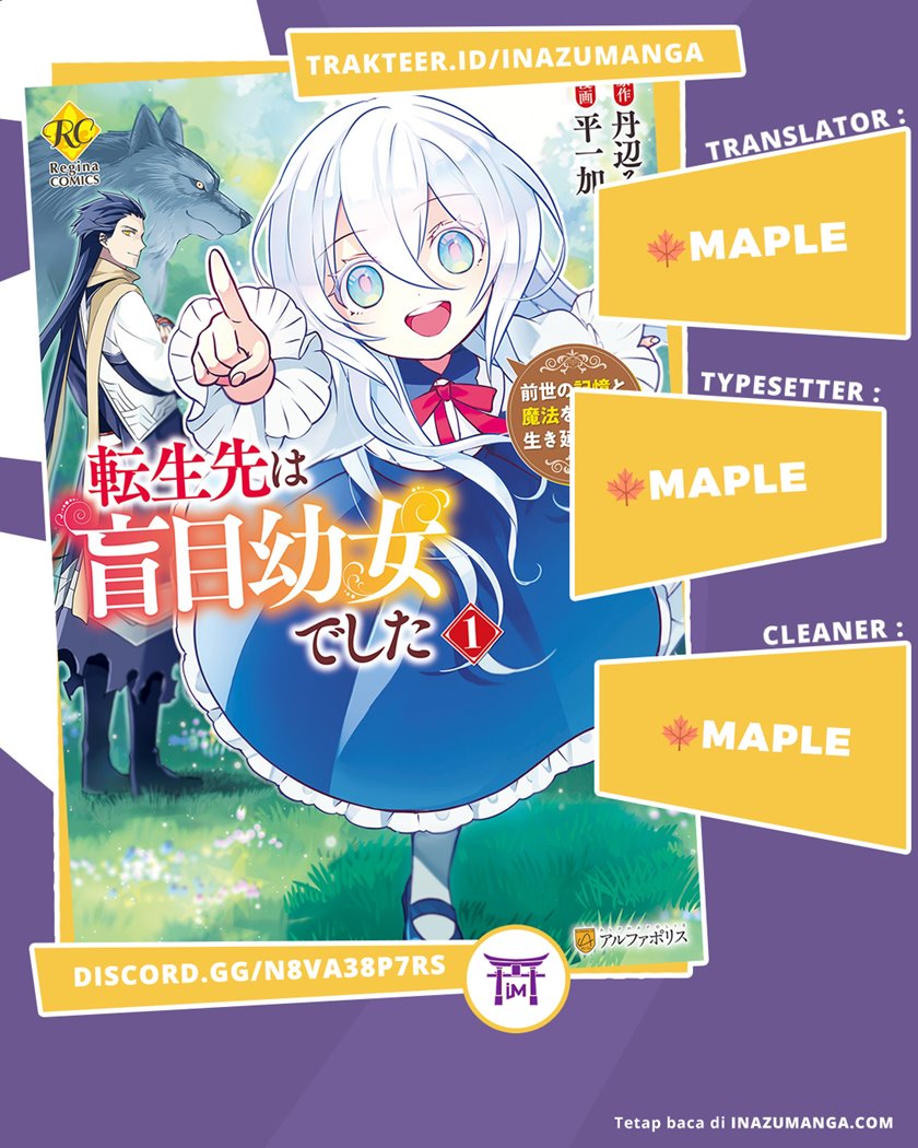 Tensei-saki wa Moumoku Youjo deshita: Zense no Kioku to Mahou wo Tayori ni Ikinobimasu Chapter 09 Gambar 1
