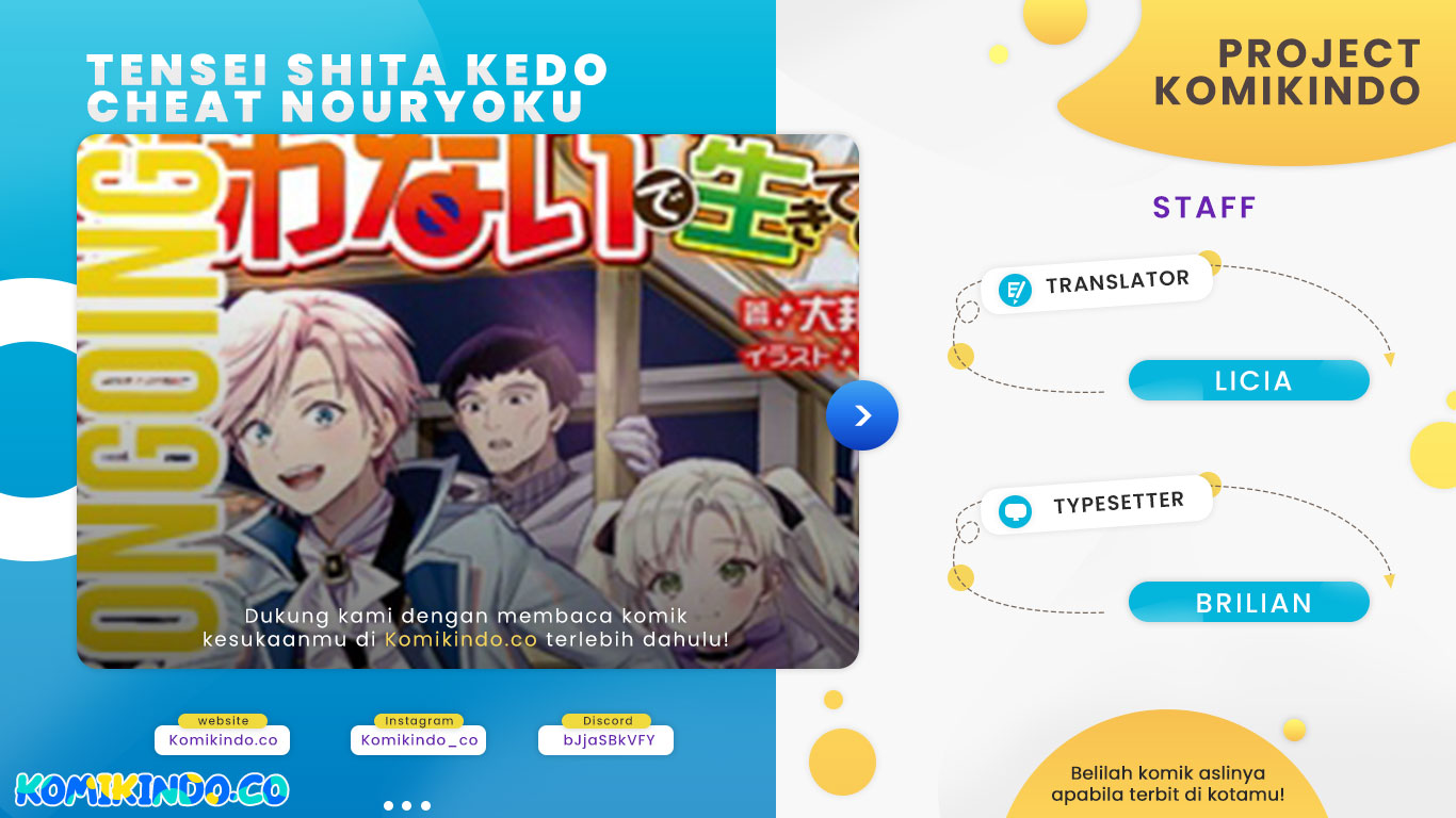 Tensei Shita Kedo Cheat Nouryoku wo Tsukawanai De Ikite Miru Chapter 04 Gambar 1