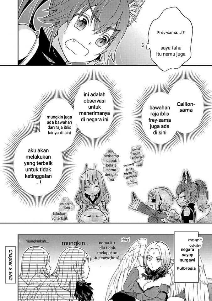 Tensei Shitara Slime Datta Ken Ibun: Makoku Gurashi no Trinity Chapter 05 Gambar 23