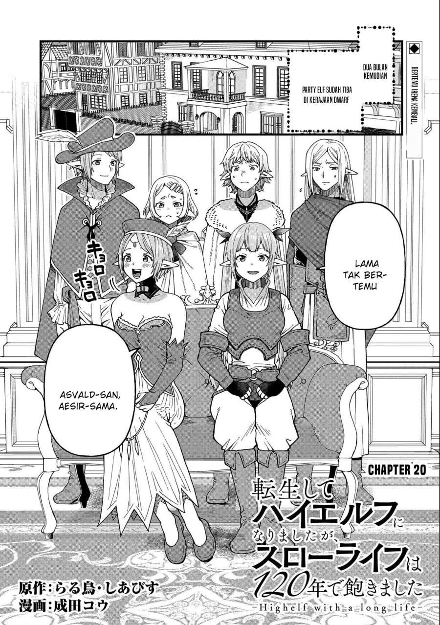Tensei Shite High Elf ni Narimashitaga, Slow Life wa 120-nen de Akimashita Chapter 20 Gambar 2