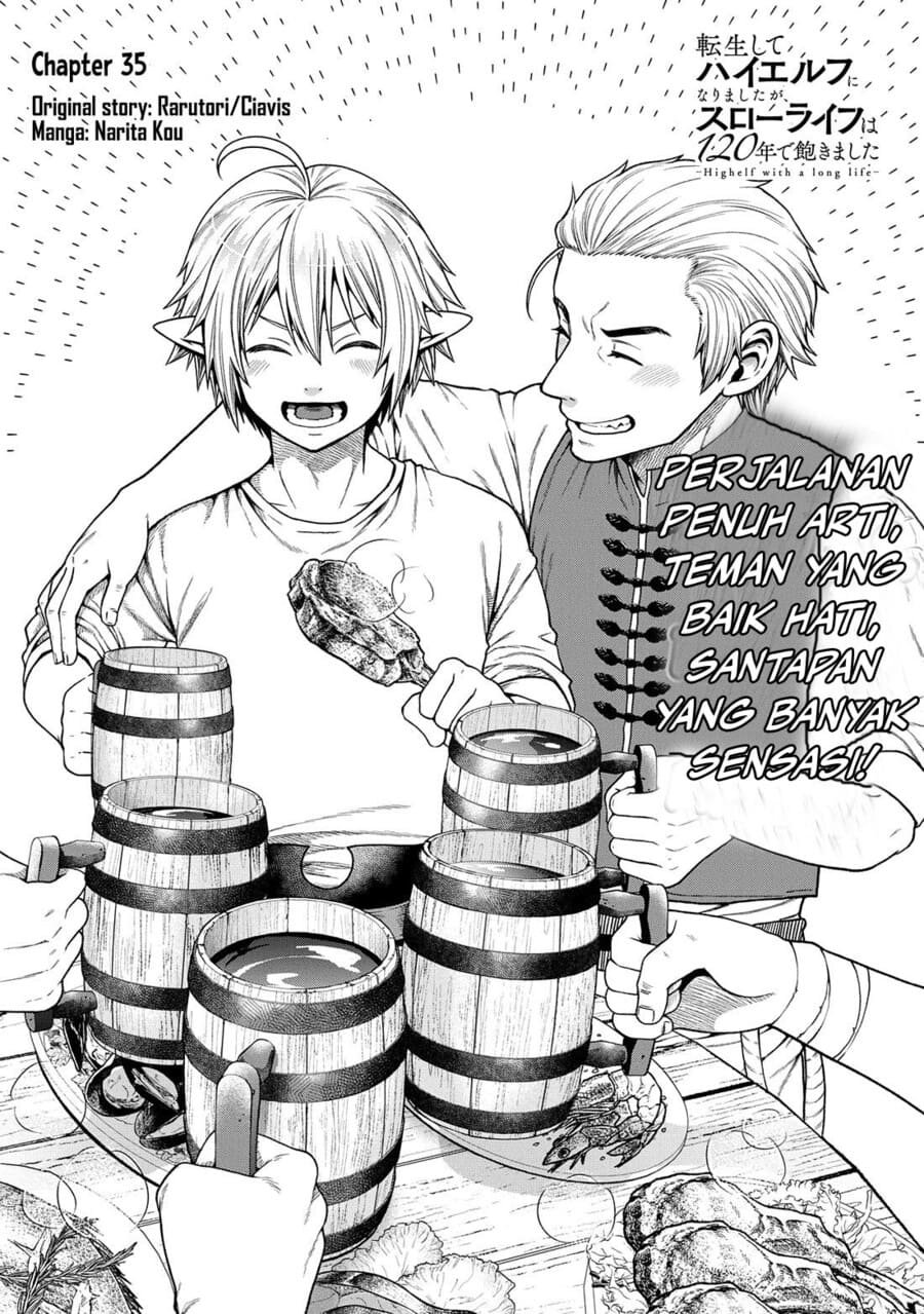 Tensei Shite High Elf ni Narimashitaga, Slow Life wa 120-nen de Akimashita Chapter 35 Gambar 1