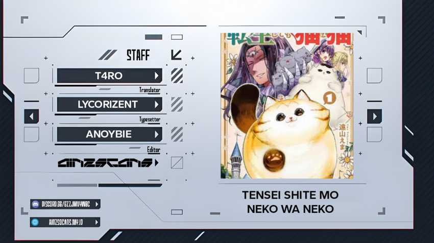 Tensei Shite mo Neko wa Neko Chapter 02 Gambar 1