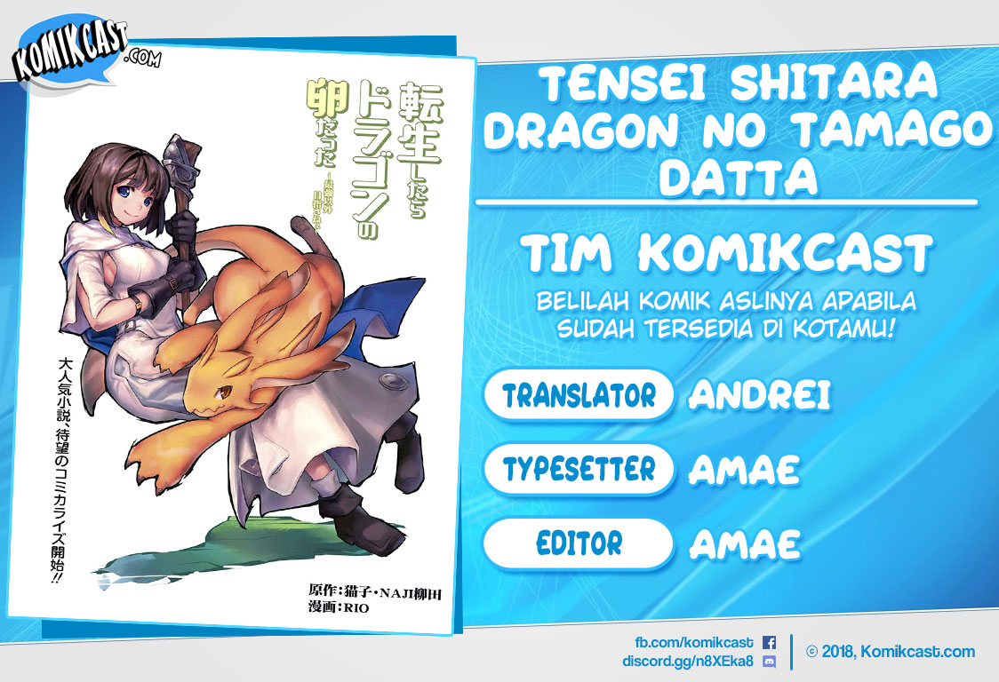 Tensei shitara Dragon no Tamago datta: Saikyou Igai Mezasanee Chapter 06 Gambar 1