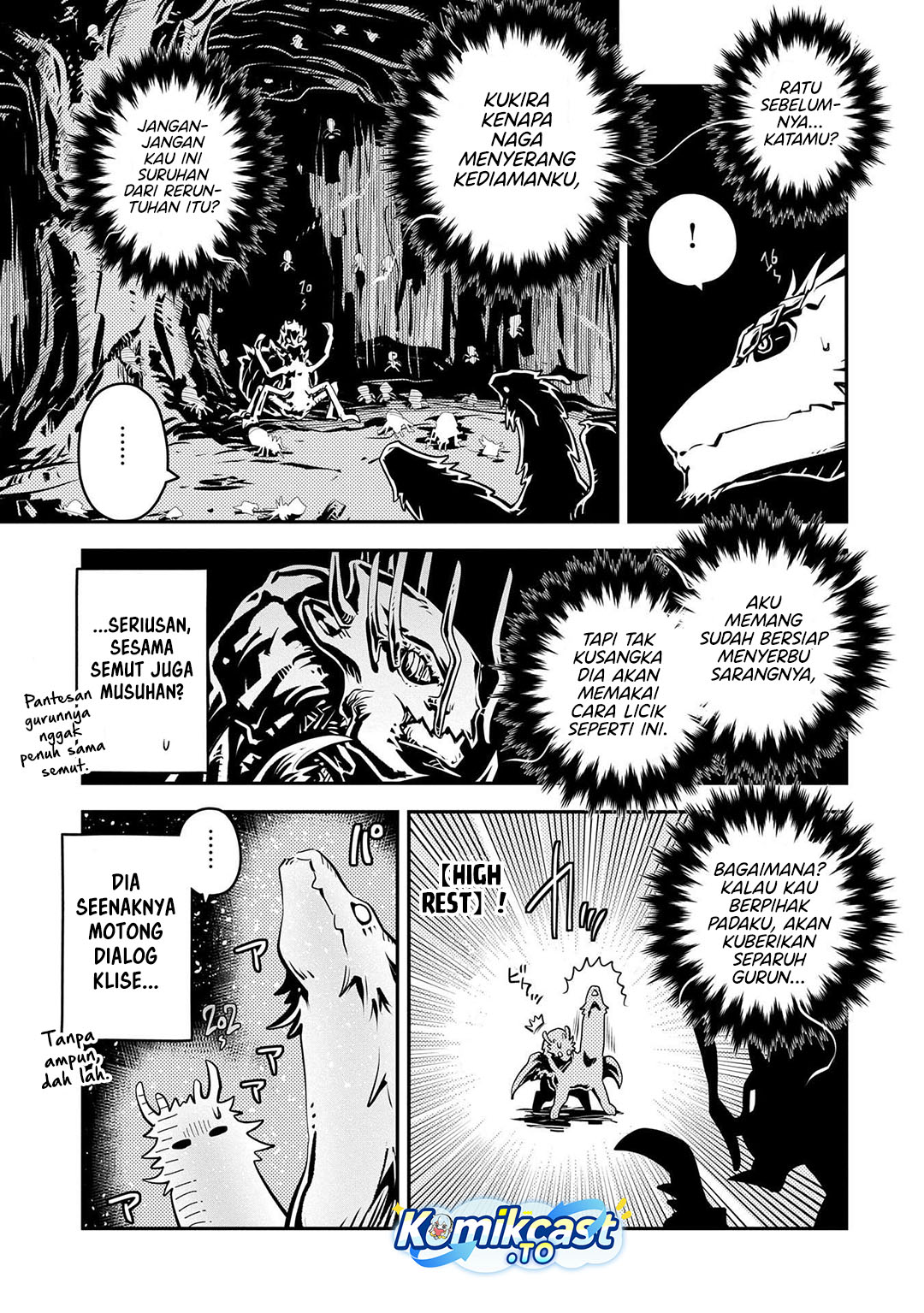 Tensei shitara Dragon no Tamago datta: Saikyou Igai Mezasanee Chapter 42 Gambar 8