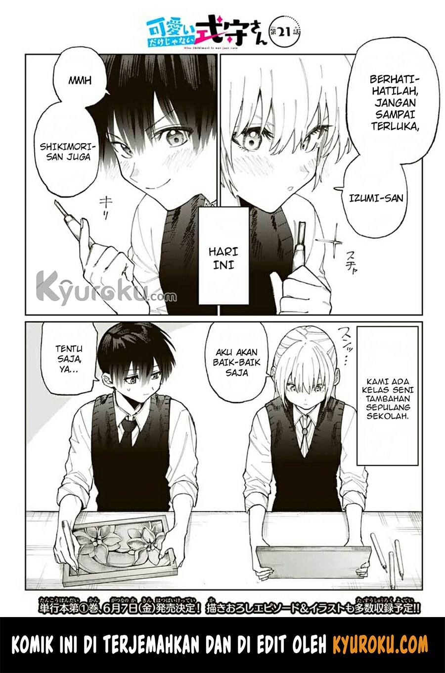 That Girl Is Not Just Cute (Shikimori’s Not Just a Cutie) Chapter 21 Gambar 2
