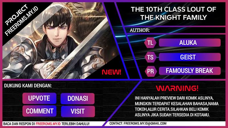The 10th Class Lout of the Knight Family Chapter 03 Gambar 1