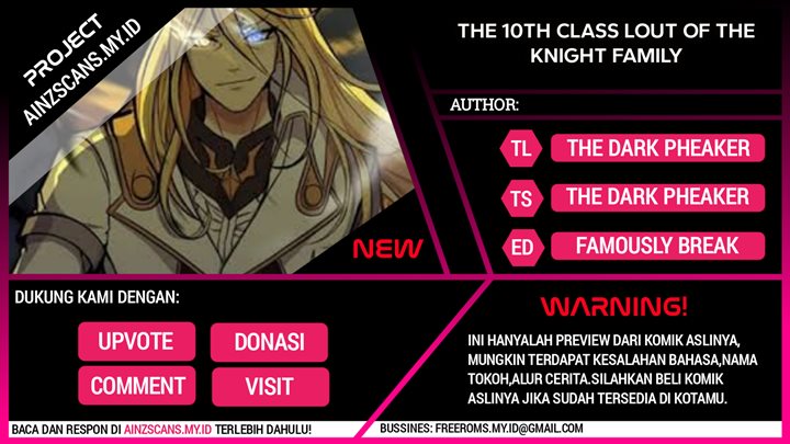 The 10th Class Lout of the Knight Family Chapter 14 Gambar 1
