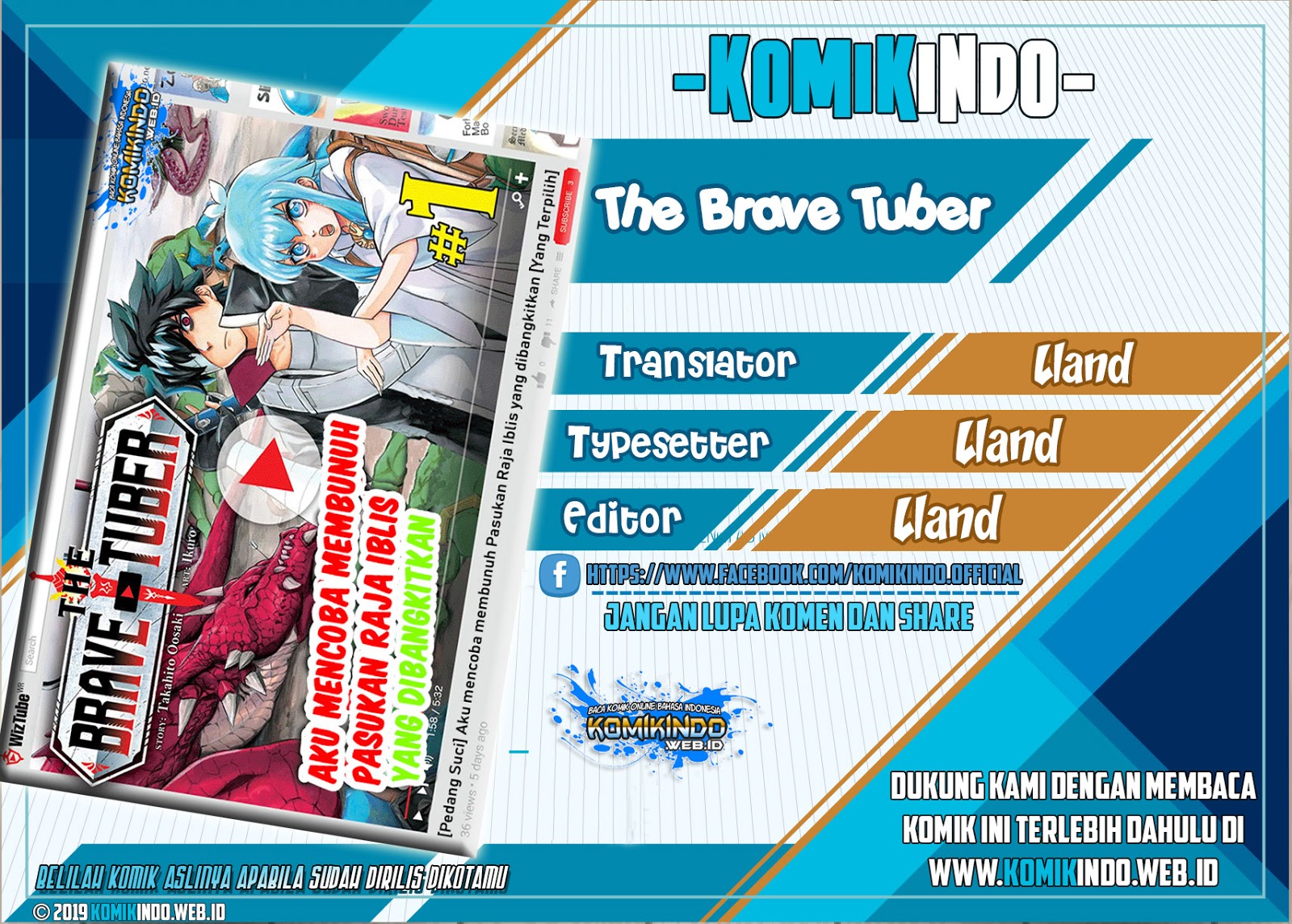 The Brave-Tuber Chapter 02 Gambar 1