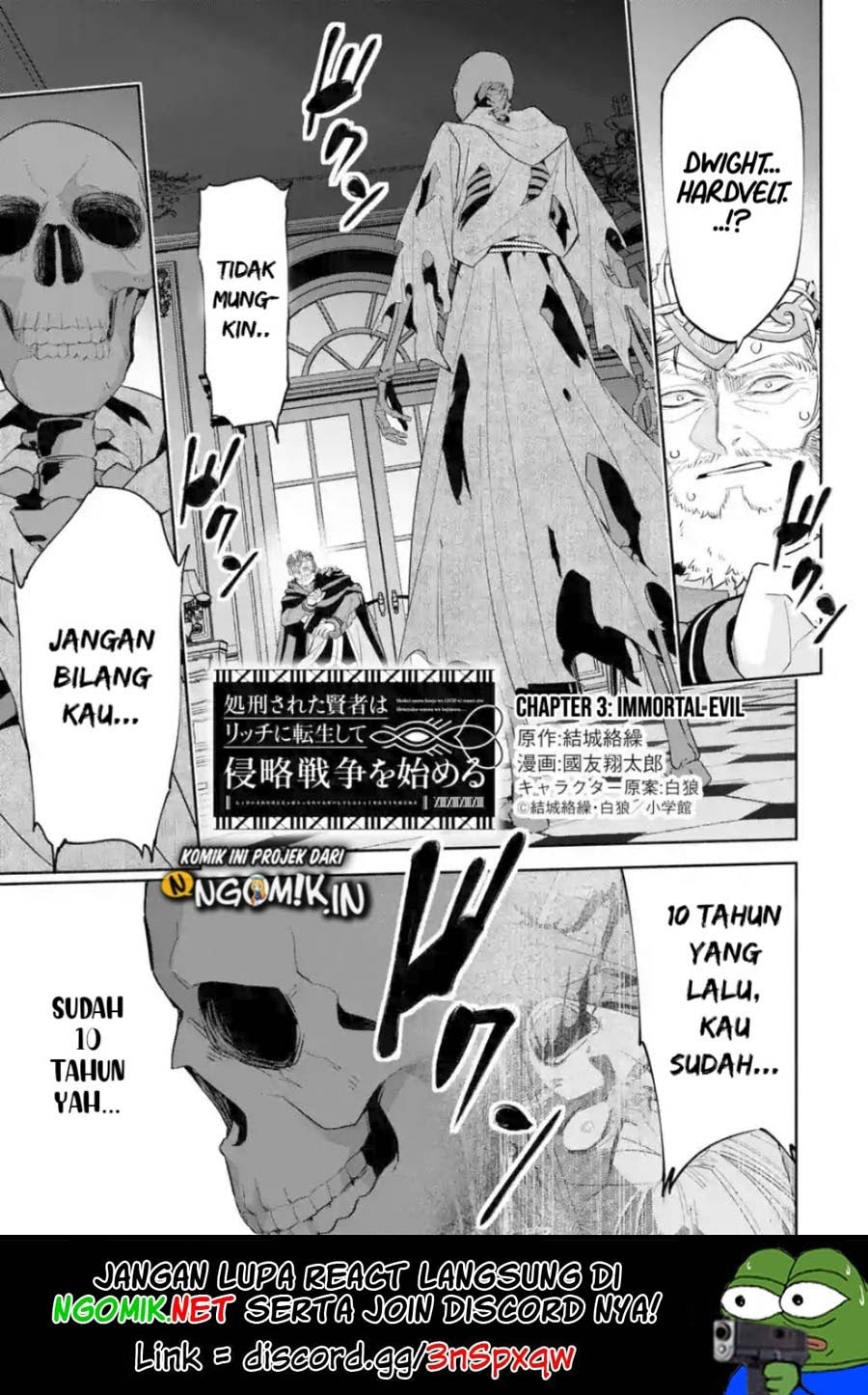 The Executed Sage is Reincarnated as a Lich and Starts an All-Out War Chapter 03.1 Gambar 2