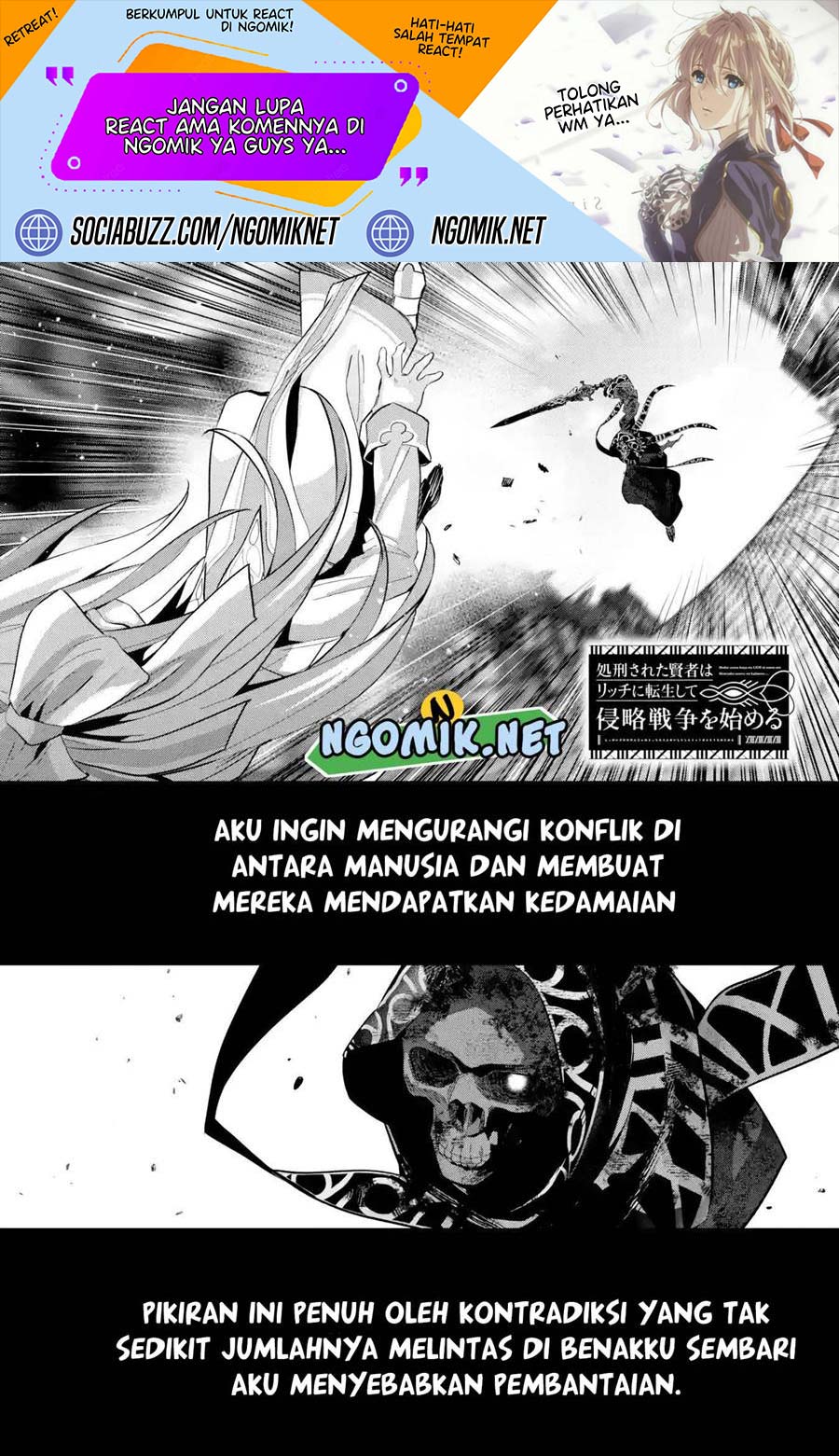 The Executed Sage is Reincarnated as a Lich and Starts an All-Out War Chapter 28 Gambar 2