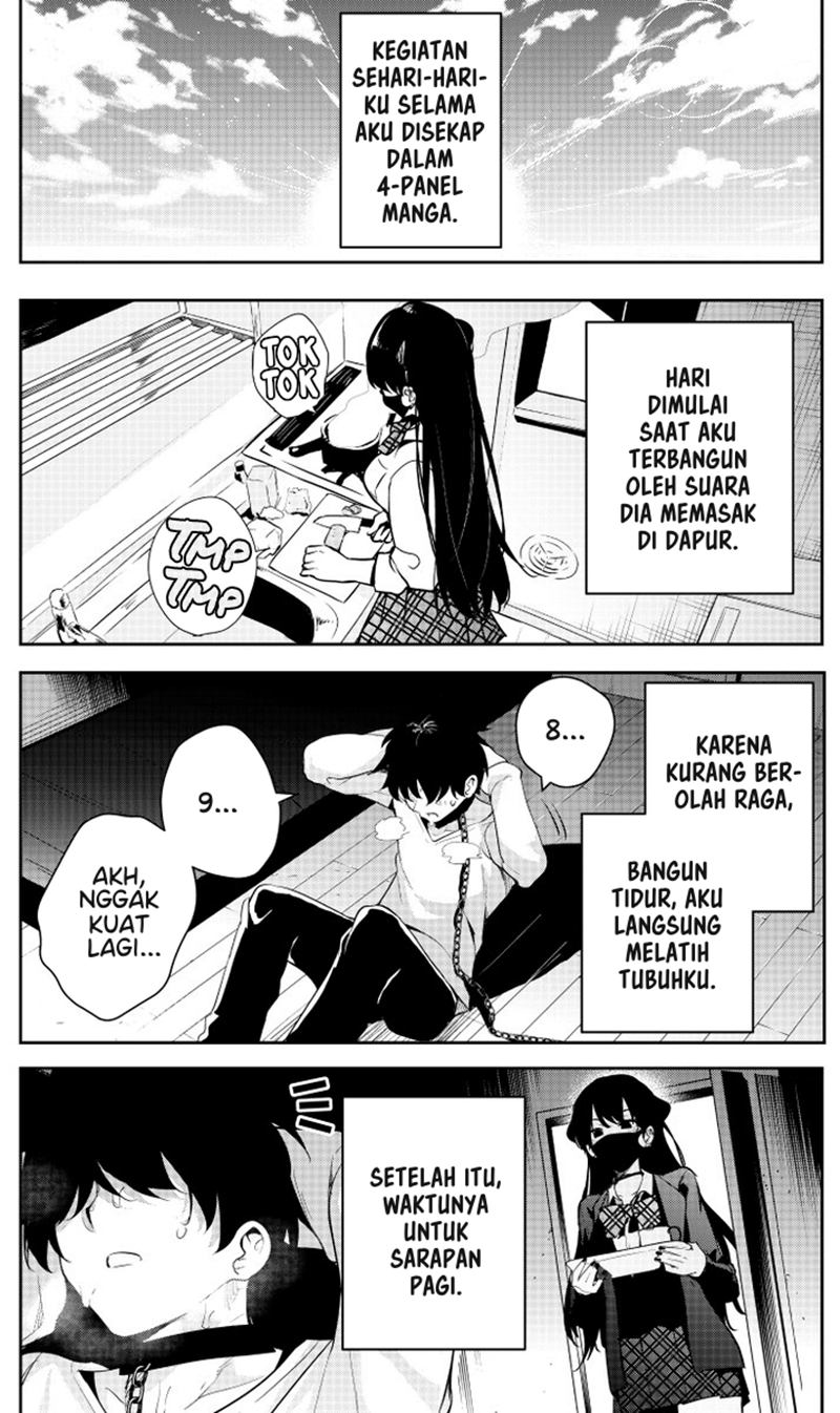 Mishiranu Joshikousei ni Kankensareta Mangaka no Hanashi (The Story of a Manga Artist Confined by a Strange High School Girl) Chapter 14 Gambar 1