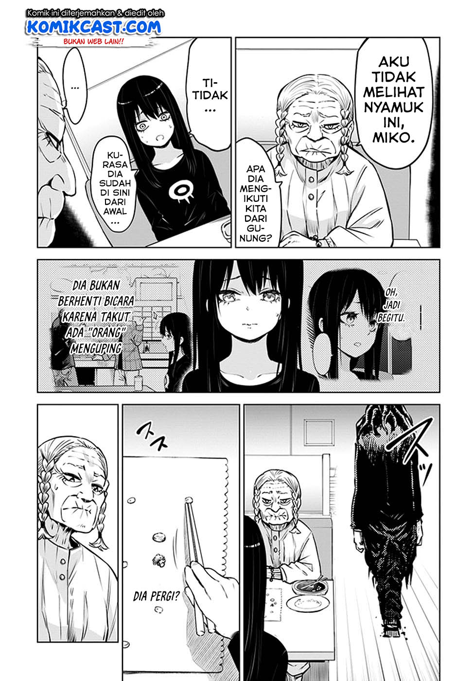 The Girl Who See It (Mieruko-chan) Chapter 28 Gambar 12