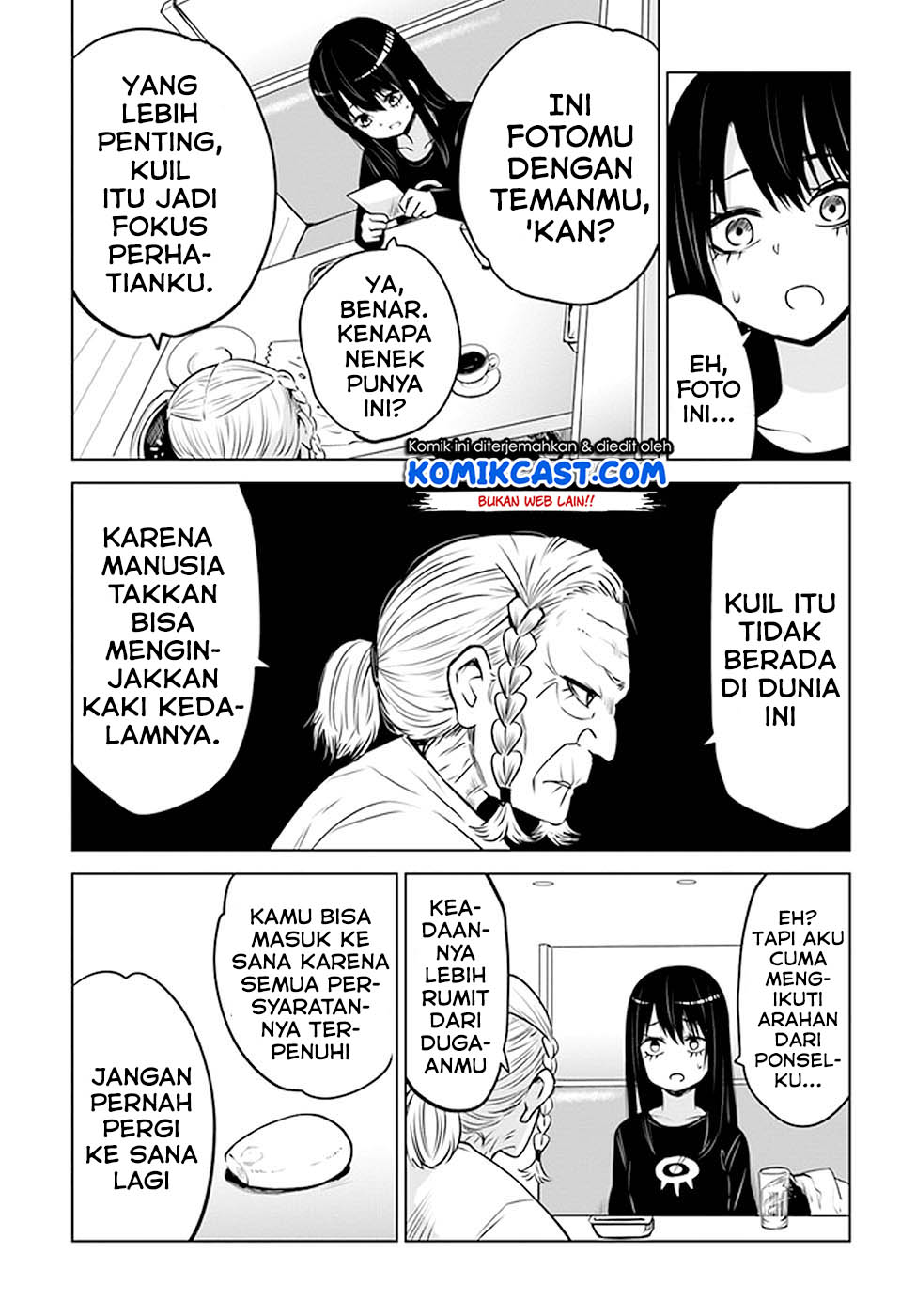 The Girl Who See It (Mieruko-chan) Chapter 28 Gambar 14