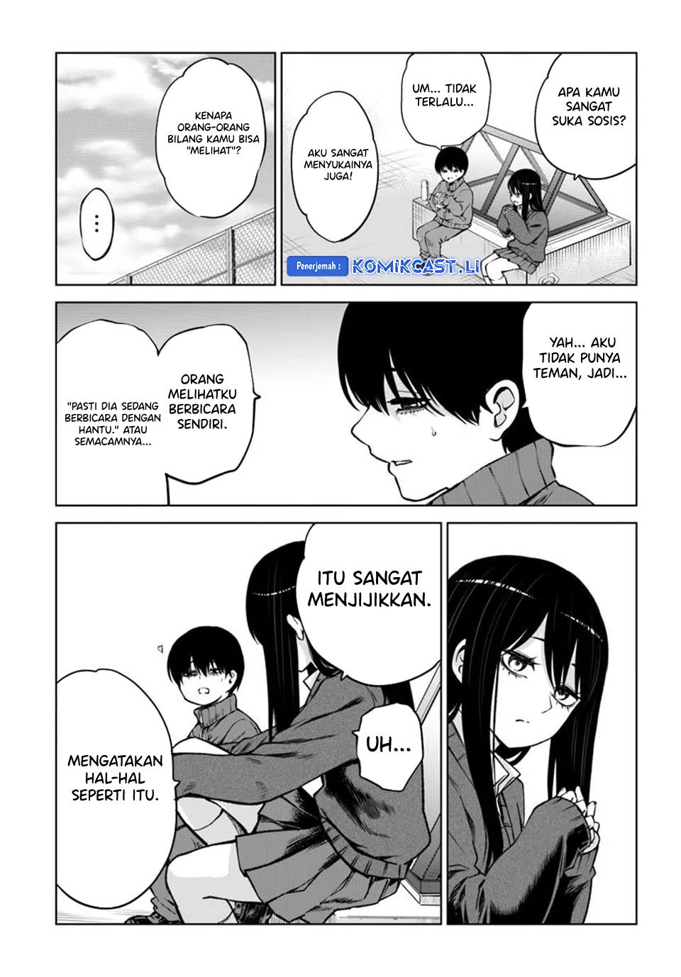 The Girl Who See It (Mieruko-chan) Chapter 65 Gambar 14
