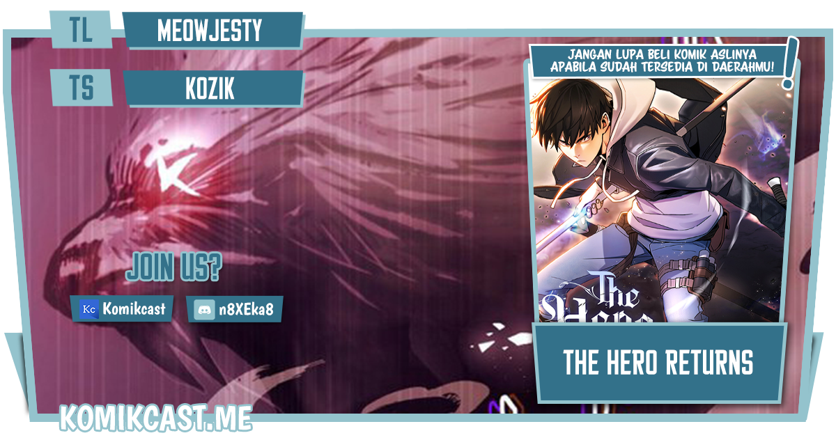 The Hero Returns Chapter 45 Gambar 1