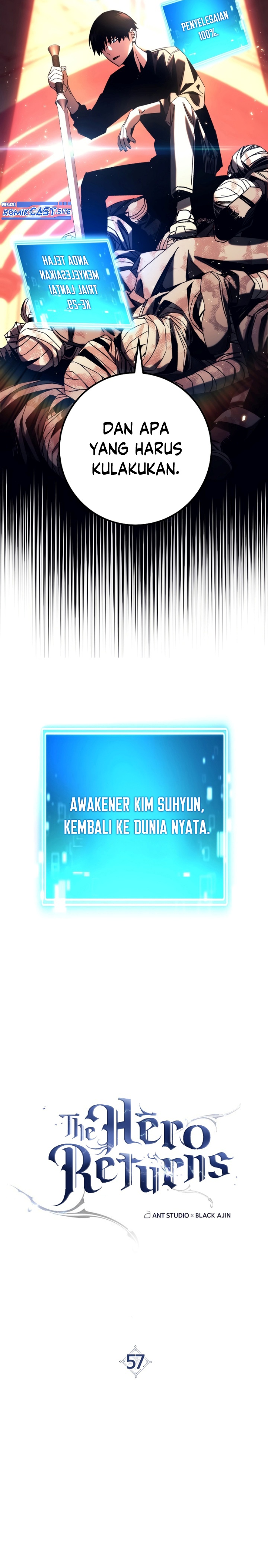 The Hero Returns Chapter 57 Gambar 13