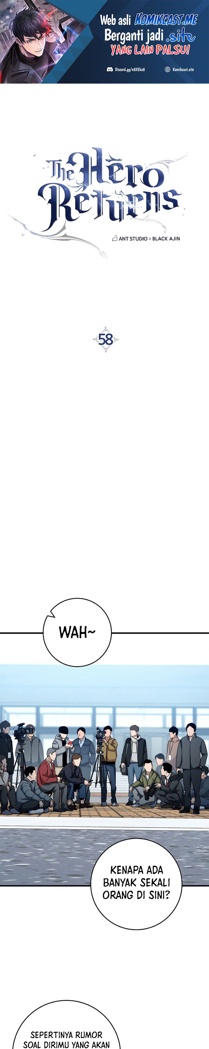 The Hero Returns Chapter 58 Gambar 2