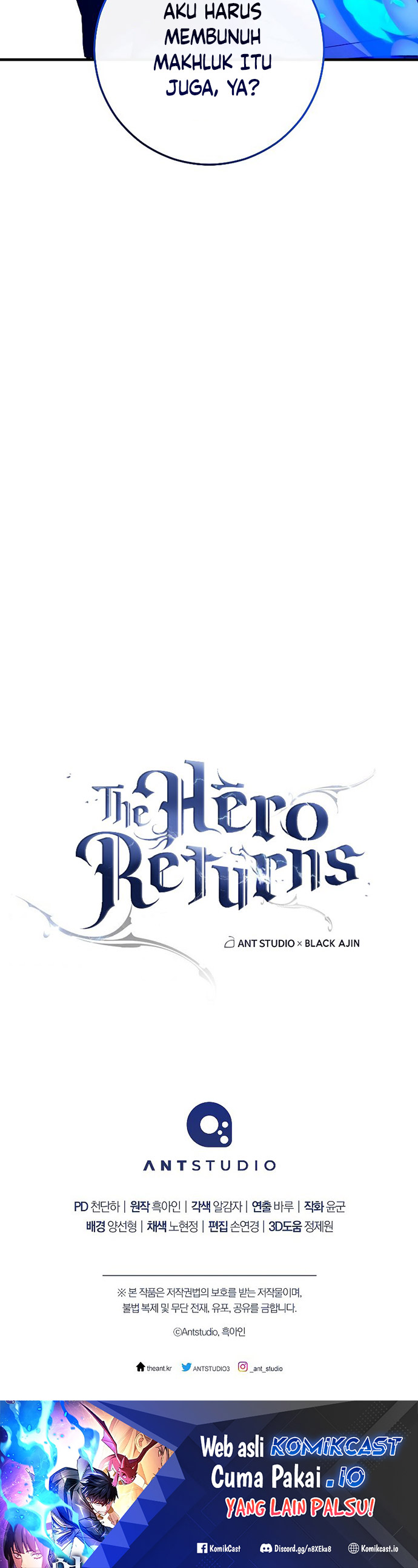 The Hero Returns Chapter 67 Gambar 52