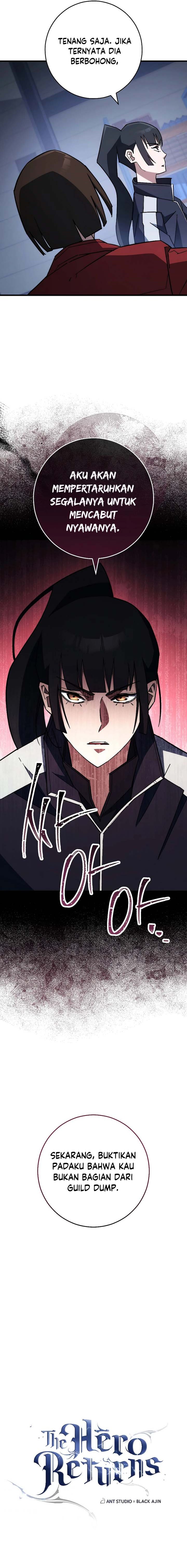 The Hero Returns Chapter 75 Gambar 15