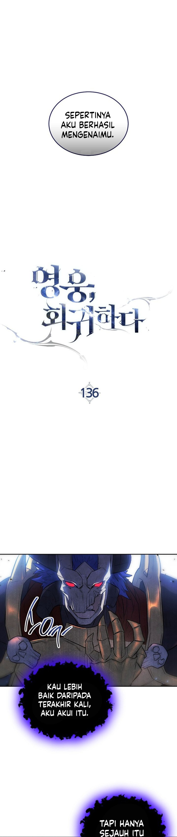 The Hero Returns Chapter 136 Gambar 13