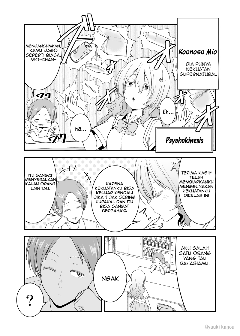 The JK with Supernatural Powers and the Normal Senpai Chapter 02 Gambar 2