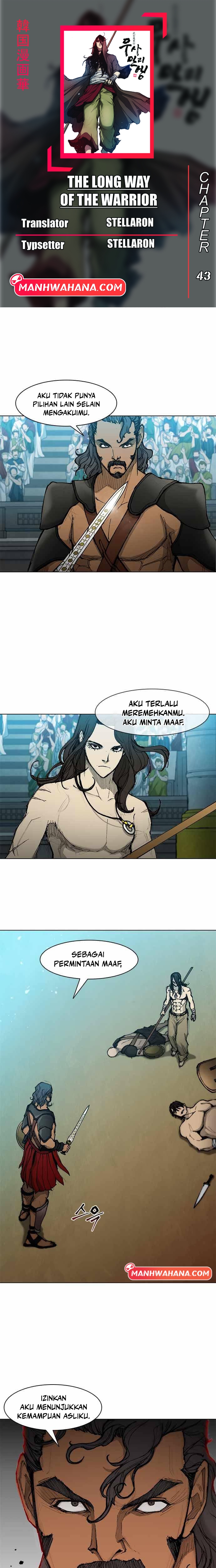 The Long Way of the Warrior Chapter 43 Gambar 1