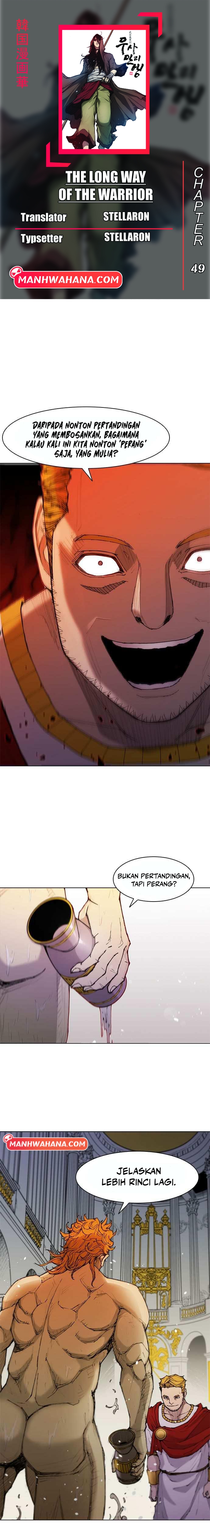 The Long Way of the Warrior Chapter 49 Gambar 1