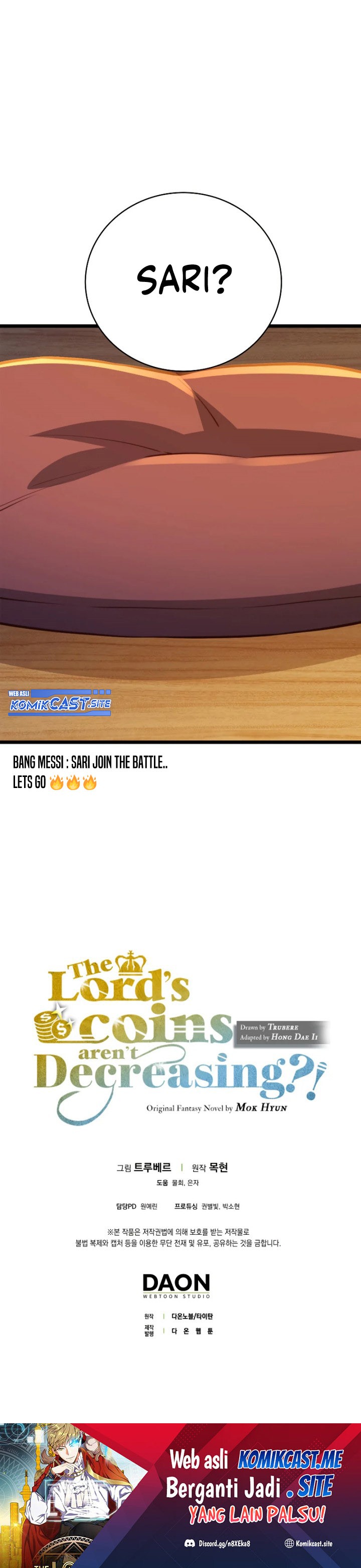 The Lord’s Coins Aren’t Decreasing? Chapter 87 Gambar 42