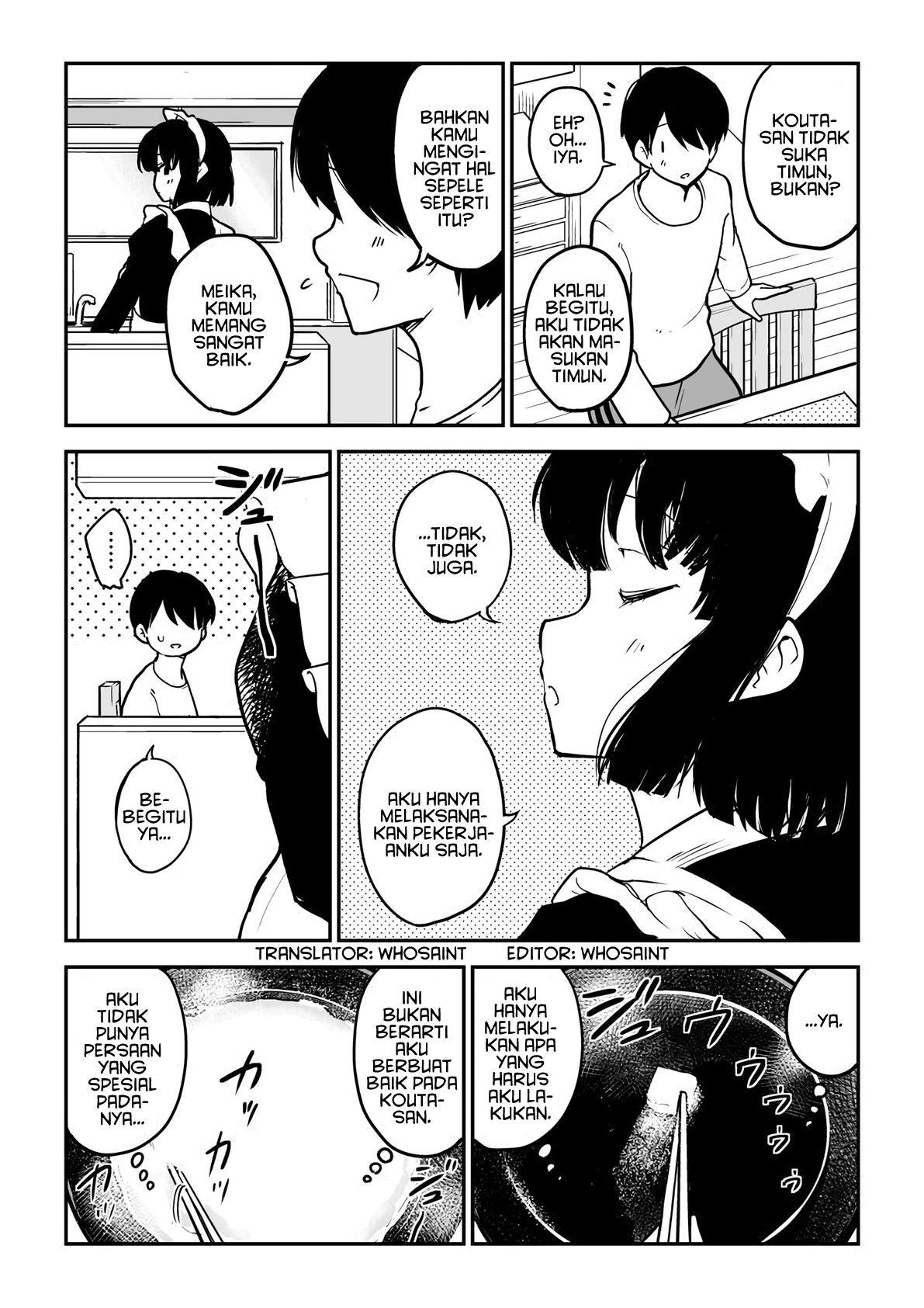 The Maid Who Can’t Hide Her Feelings (Pre-Serialization) Chapter 01 Gambar 2