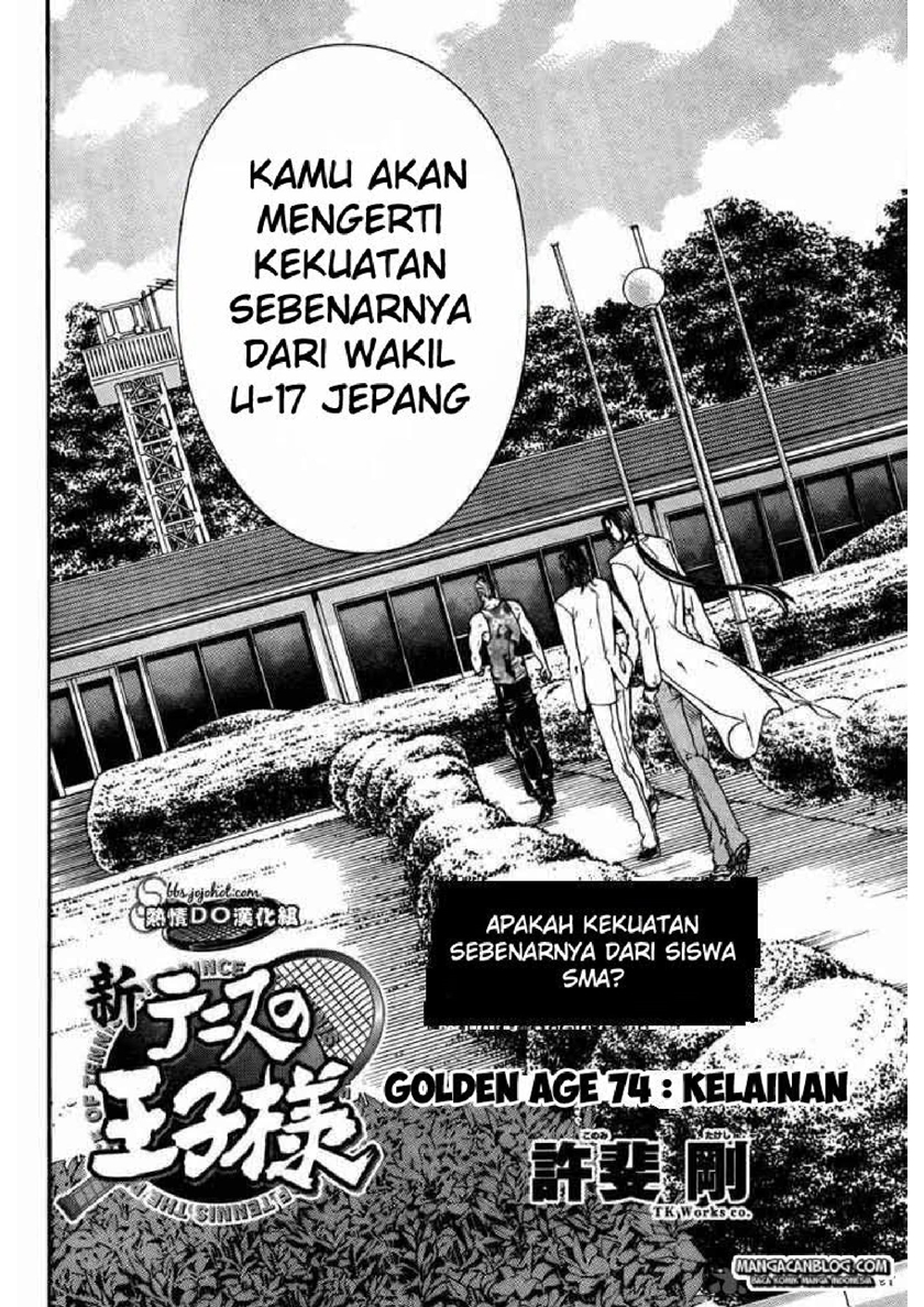 The New Of Prince Tennis Chapter 74 Gambar 2