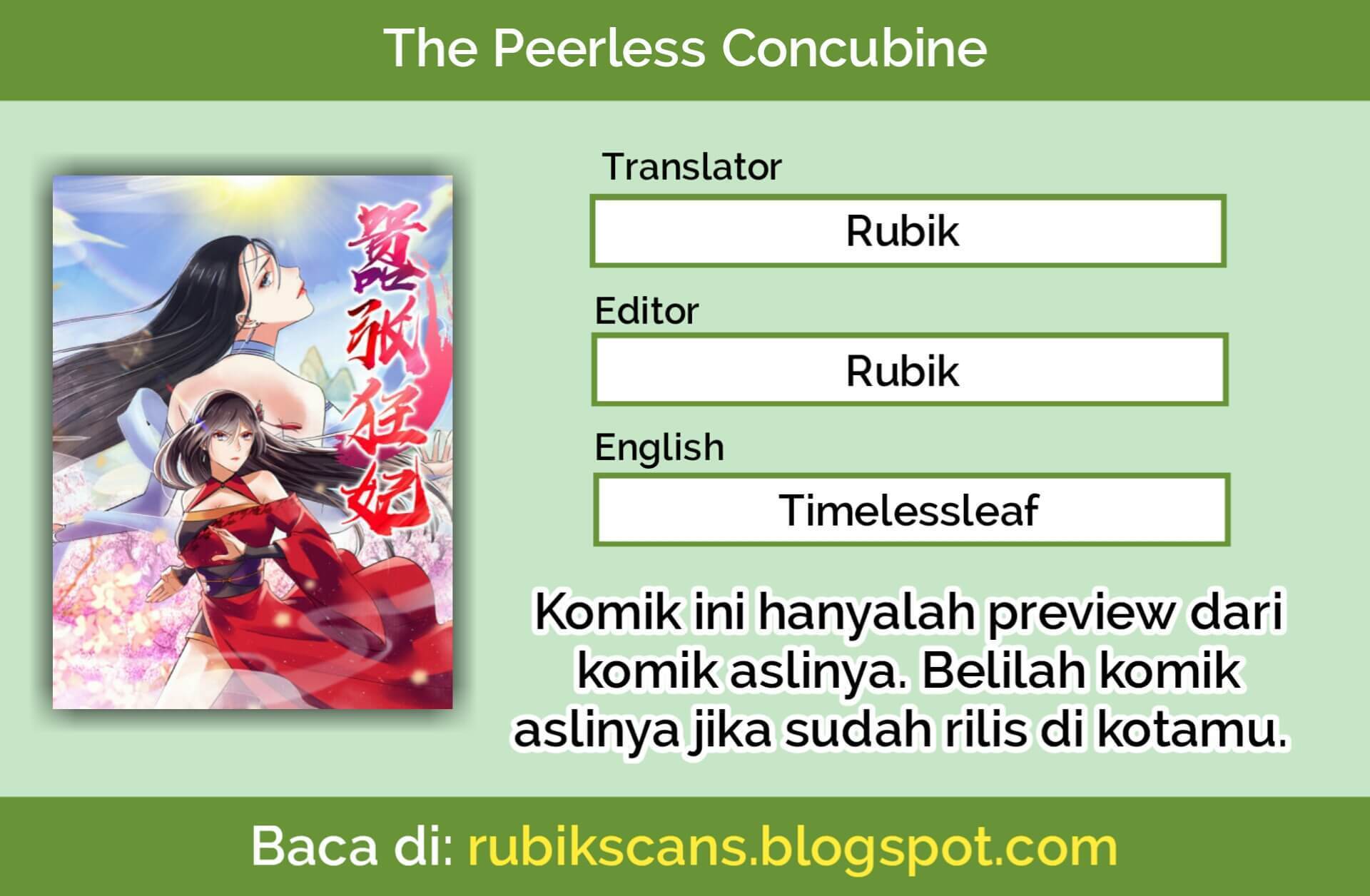 The Peerless Concubine Chapter 03 Gambar 1