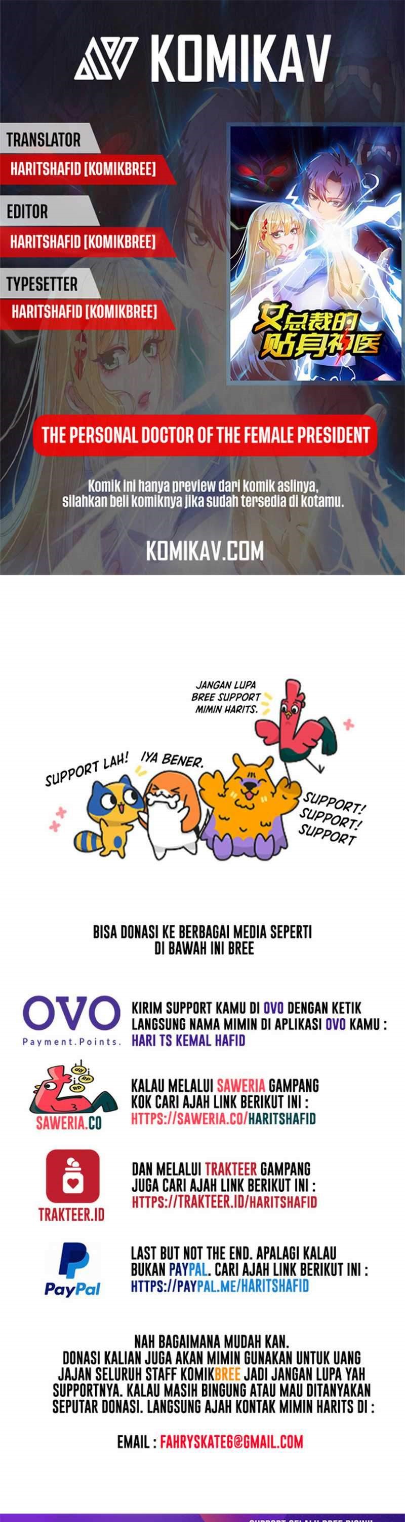 The Personal Doctor Of The Female President Chapter 04 Gambar 1