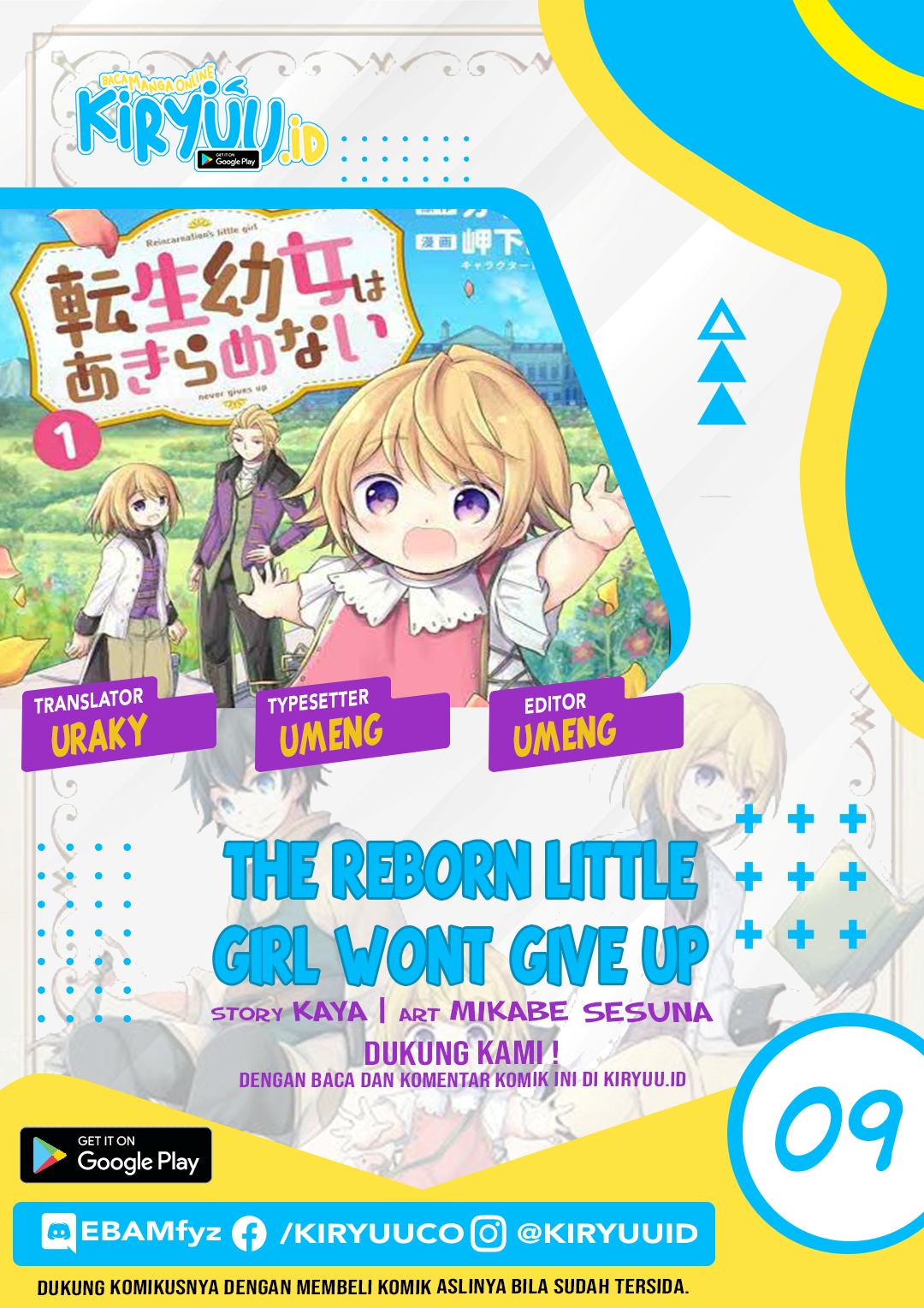 The Reborn Little Girl Won’t Give Up Chapter 09 Gambar 1