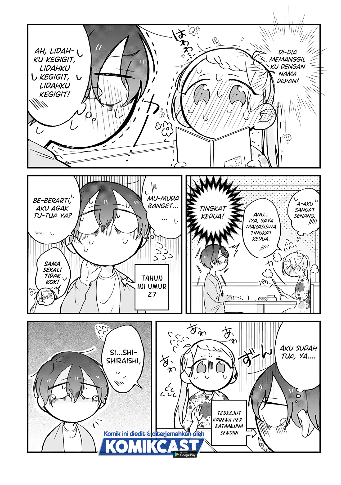 The Story of a Waitress and Her Customer Chapter 05 Gambar 4